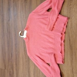 Cropped Pink Sweater